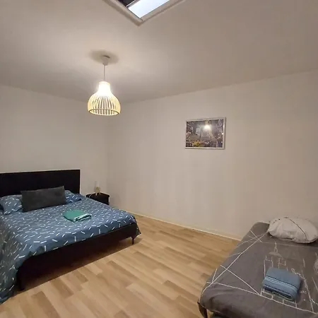 Apartment T3 Proche Gare, 2chs, 3lits, Wifi, Parking Agen